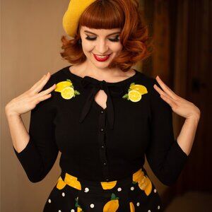 Collectif Lemon Cardigan